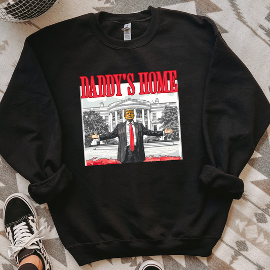 Daddys Home Red Crewneck